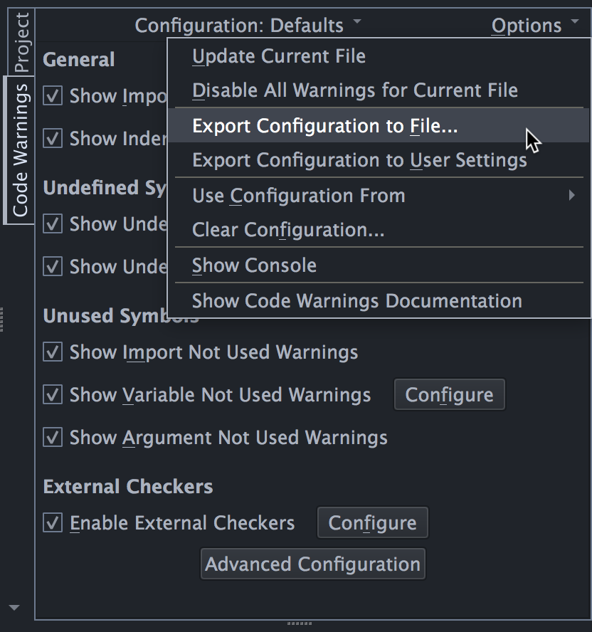 /images/blog/code-warnings/options-menu.png