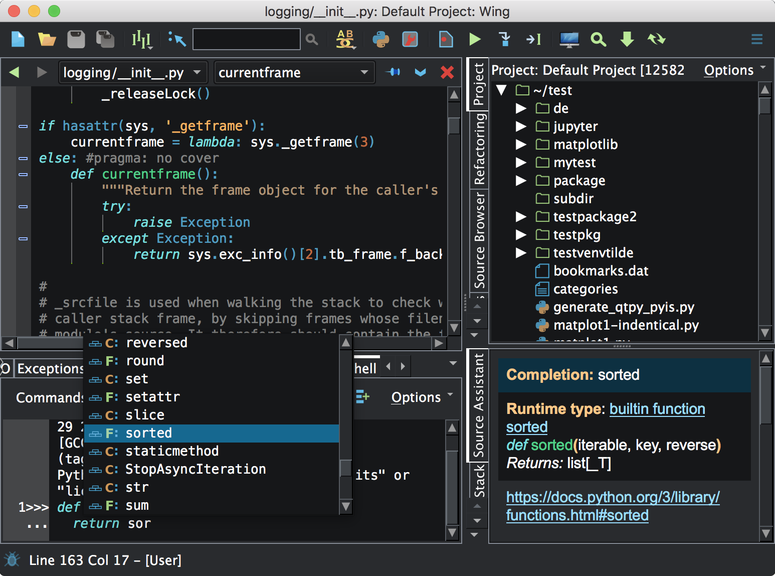 Wing 7.1.1 Screen Shot