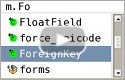 Screencast: Auto-completer and Source Assistant (0:35)